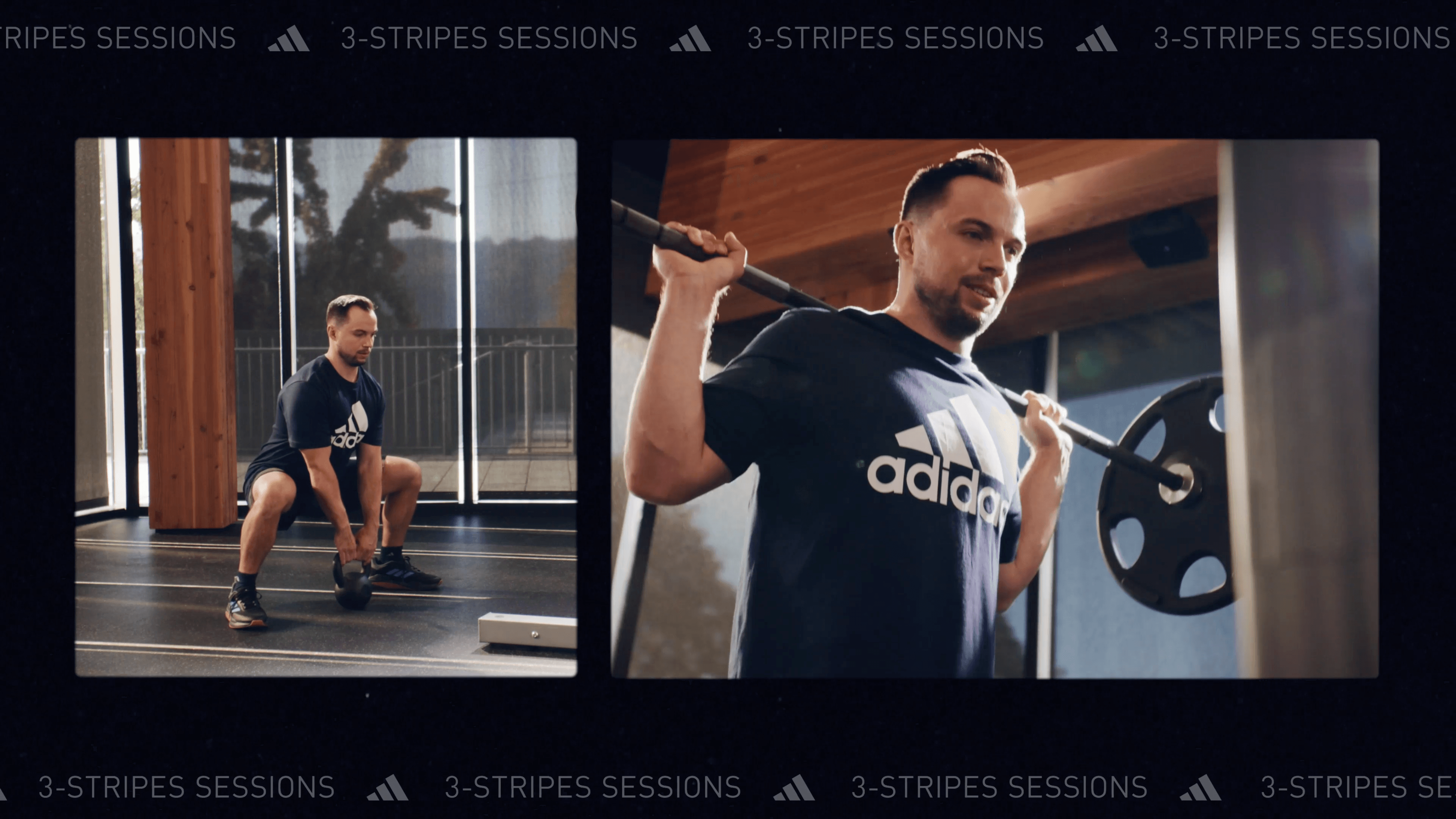 adidas - 3 Stripes Sessions - Squats